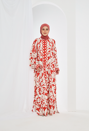 NAYA Kaftan in Brick