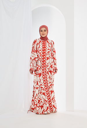 NAYA Kaftan in Brick