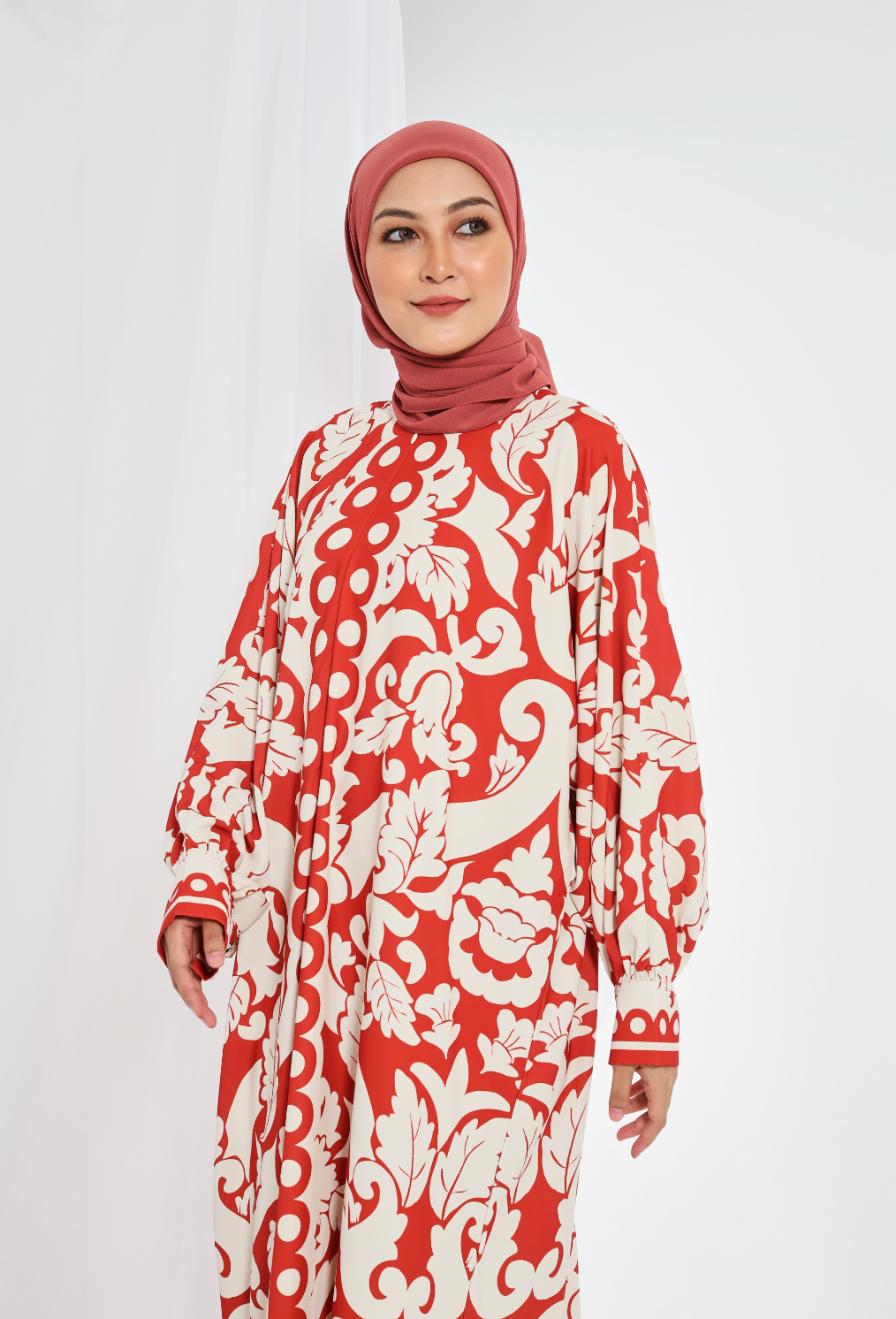 NAYA Kaftan in Brick