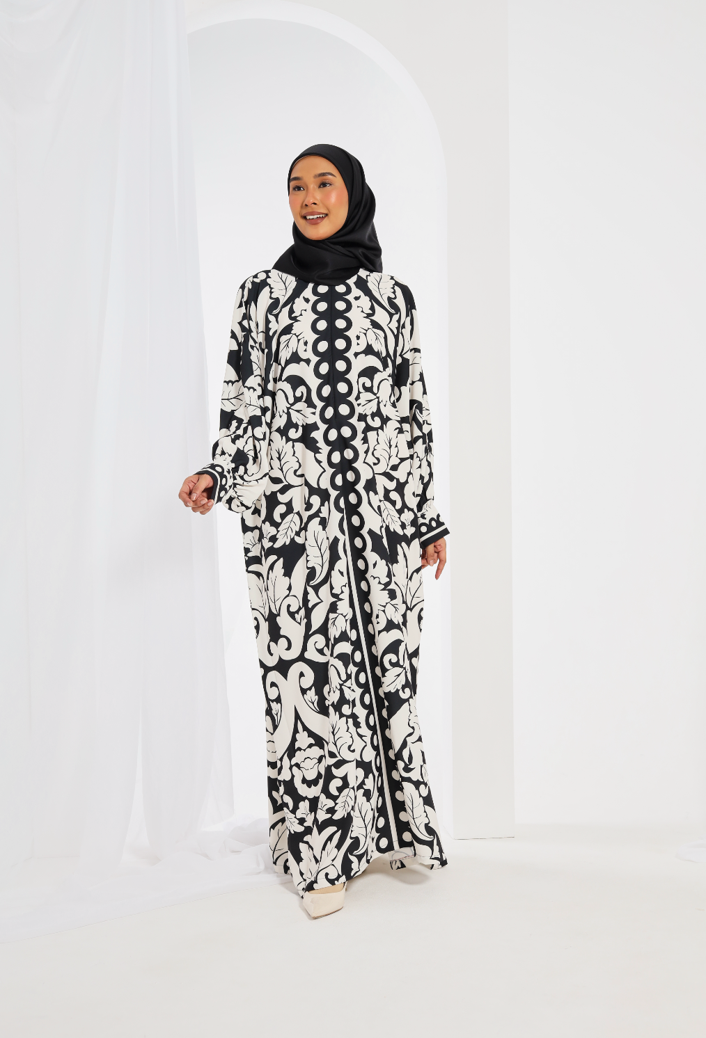 NAYA Kaftan in Blanc